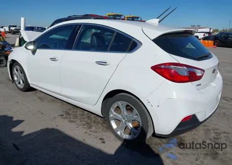 2018 Chevrolet Cruze Premier Auto из США, поврежденный, VIN 3G1BF6SM2JS542262